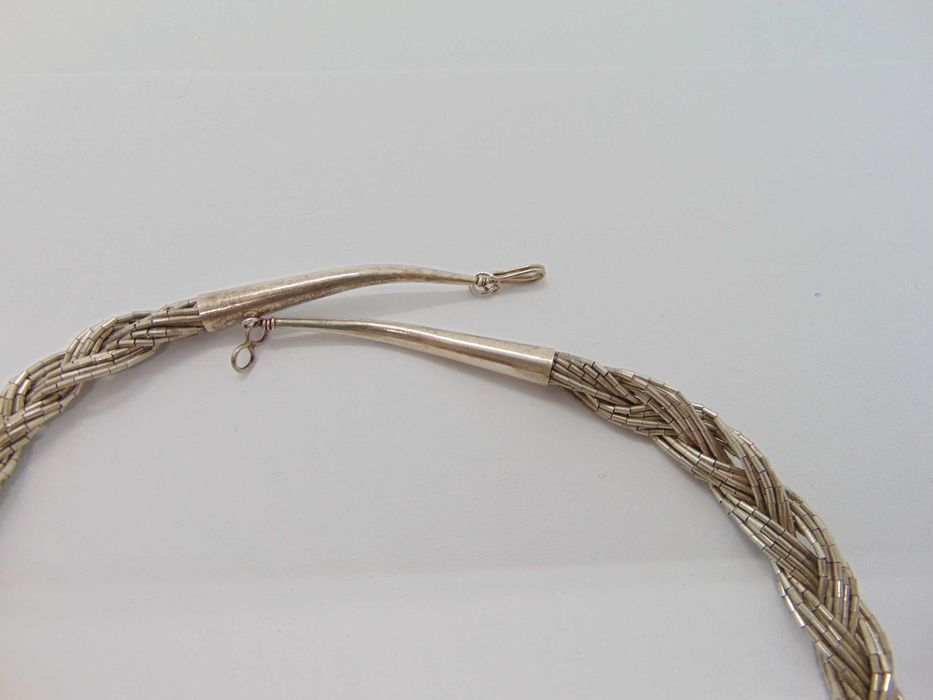 Colier amerindian din argint