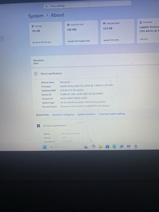 Leptop cu mouse si tastatura cu led RGB