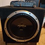 Vand/Schimb Subwoofer Sony Xplod + statie Alpine
