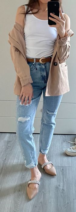 Blugi albastru Vero Moda