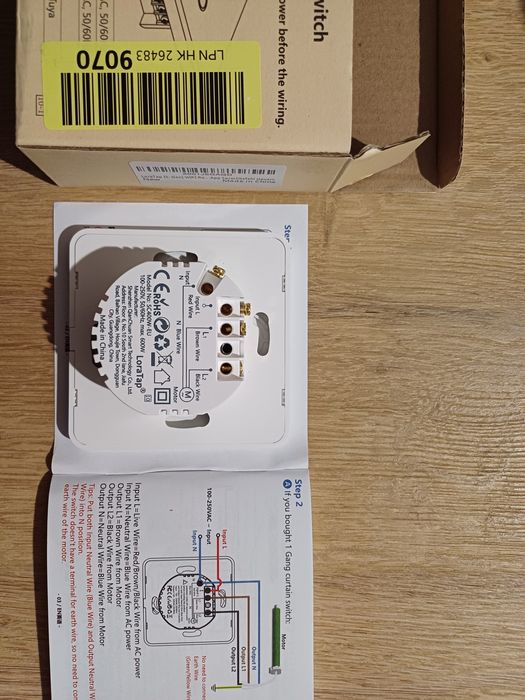 Întrerupător inteligent rulouri LoraTap