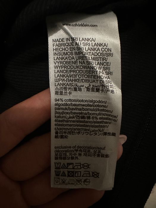 Черна рокля Calvin Klein