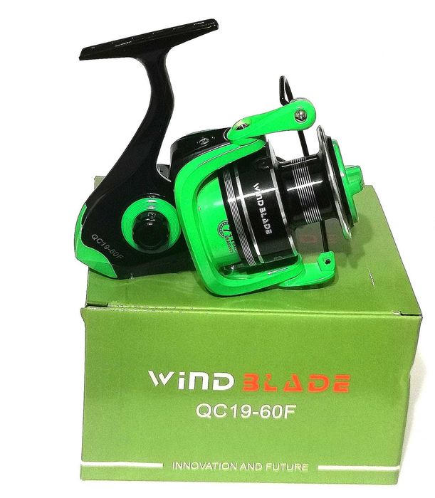 SET 4 Mulinete Windblade Feeder QC19-60F 0,32/320 metri TAMBUR 6000