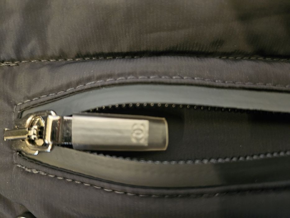 Chanel пухено яке бомбър размер 40 автентично