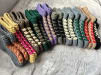 Ръчно плетени терлици и чорапи- 100% вълна