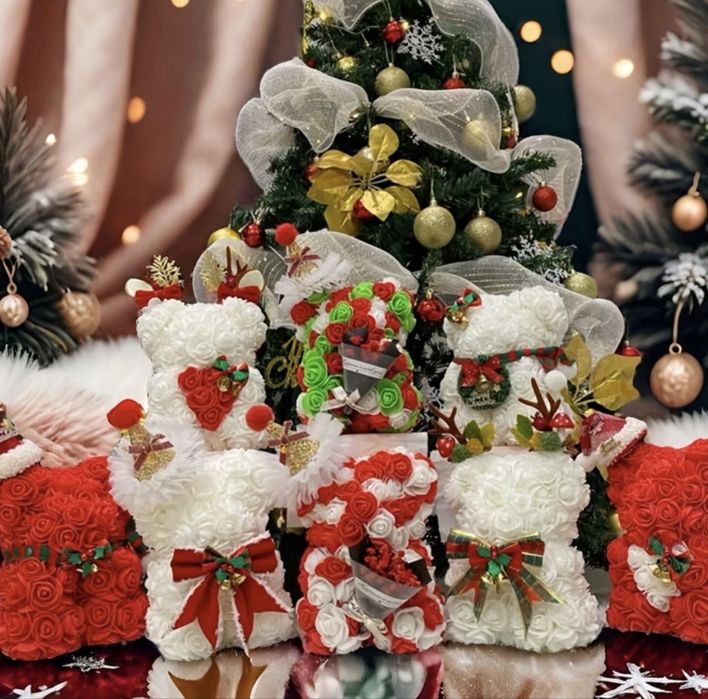 Перфектният подарък за момиче, гадже или жена – мече от рози!