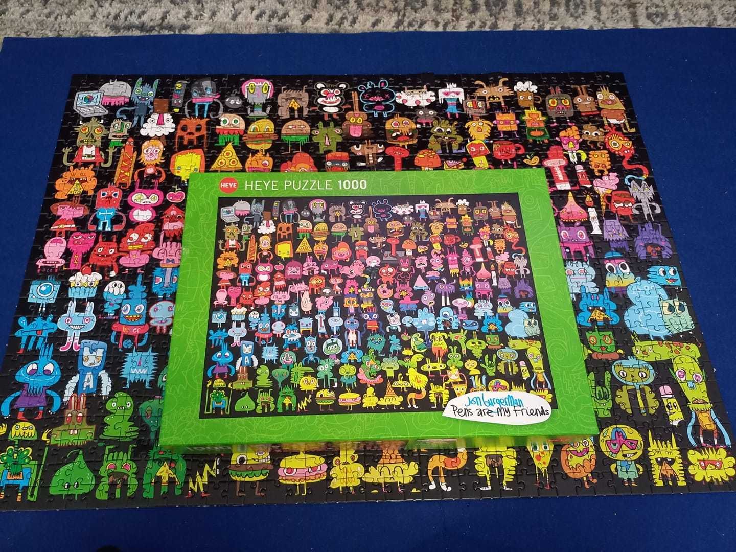 PUZZLE 1000 piese monstruleti