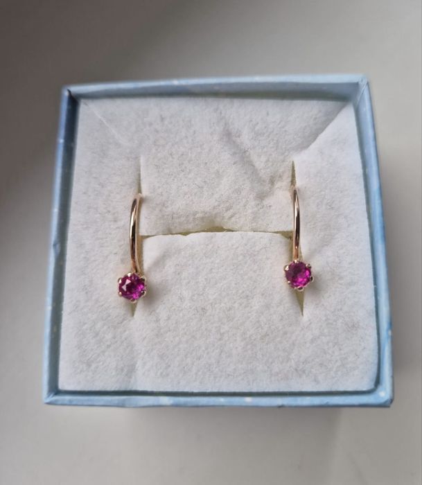 Cercei aur russia  583, cercei rusesti