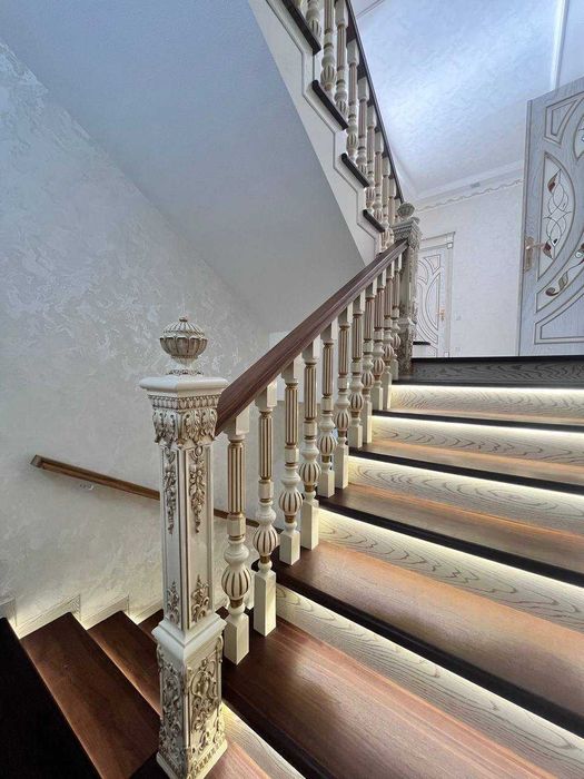 Ракат Махалля
2 этажа + подвал
Площадь дома: 300 м²
3 сотки