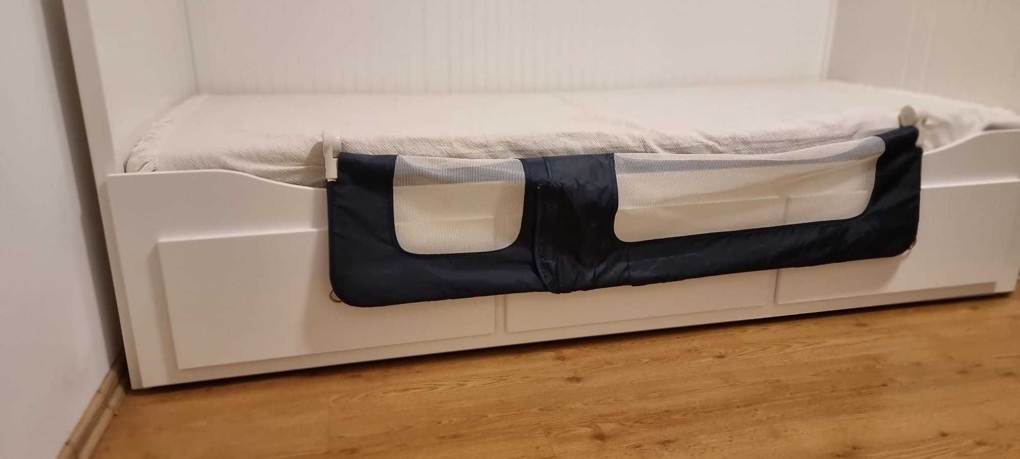 Aparatoare bariera siguranta protectie pat rabatabila/pliabila 130x40