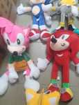 Таралежа Соник и герои 50см, плюшени играчки Соник Sonic