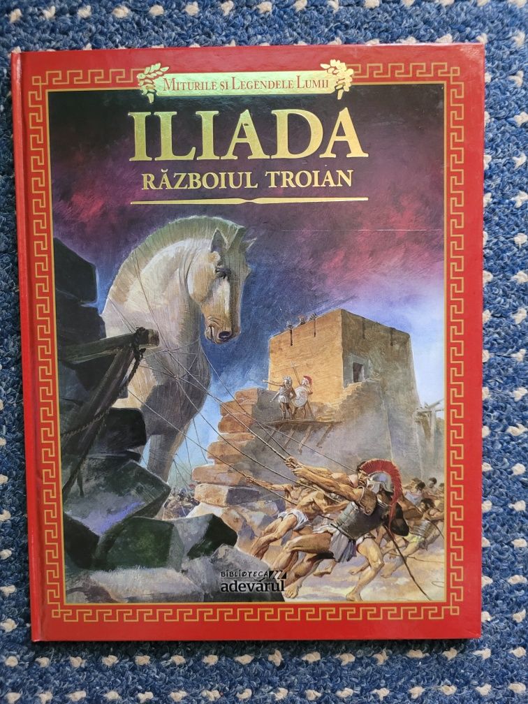 Carte ilustrata Iliada-Razboiul Troian