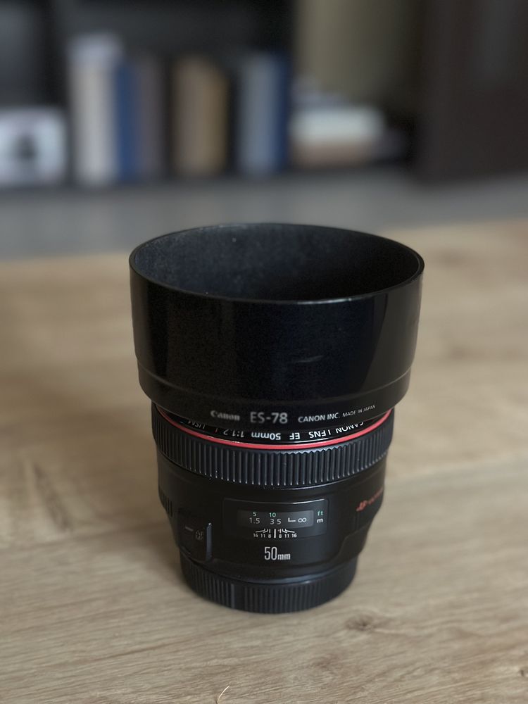 Canon AF 50mm f 1.2L