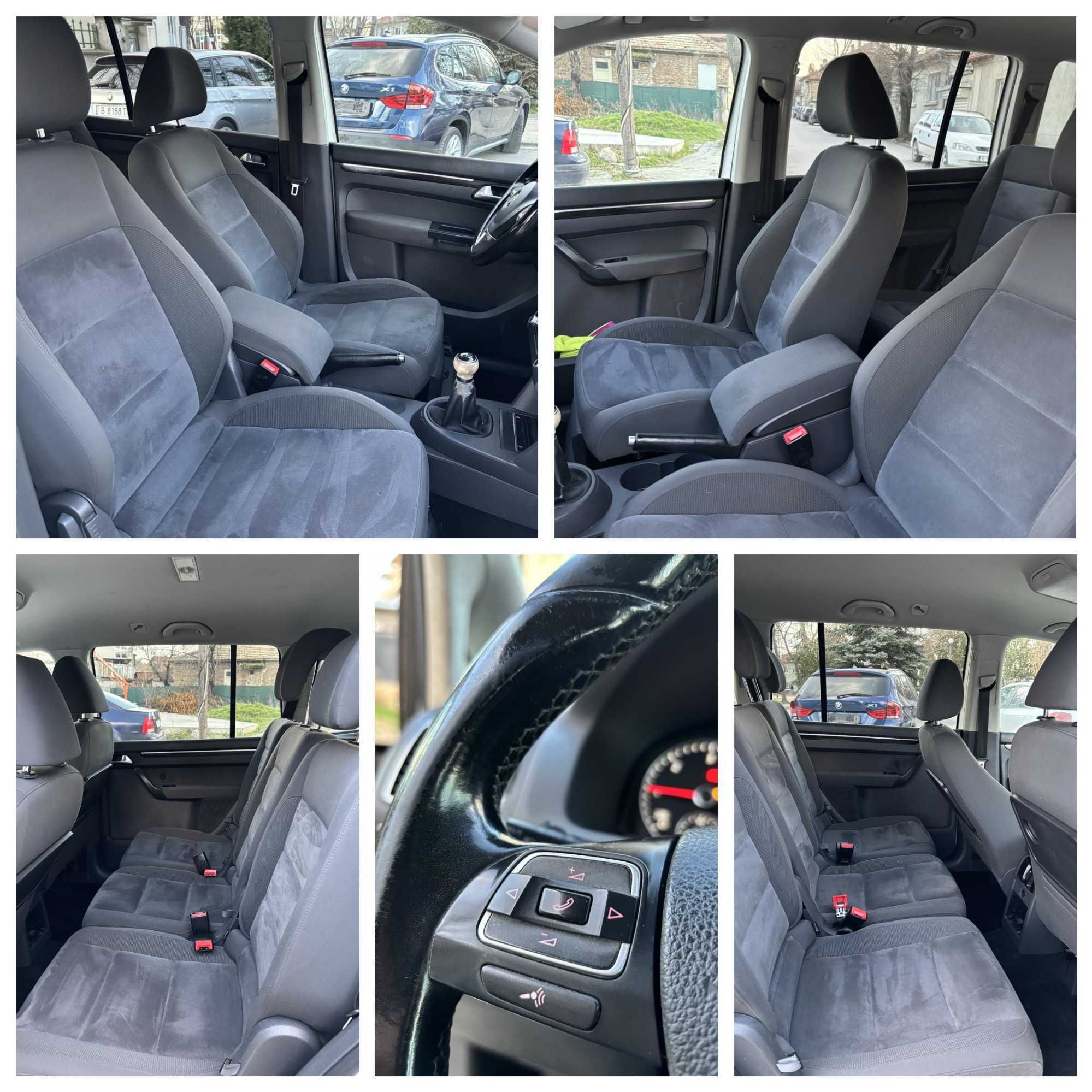 VW Touran 2.0 TDI   140 кс Facelift  нов внос Фолксваген Туаран