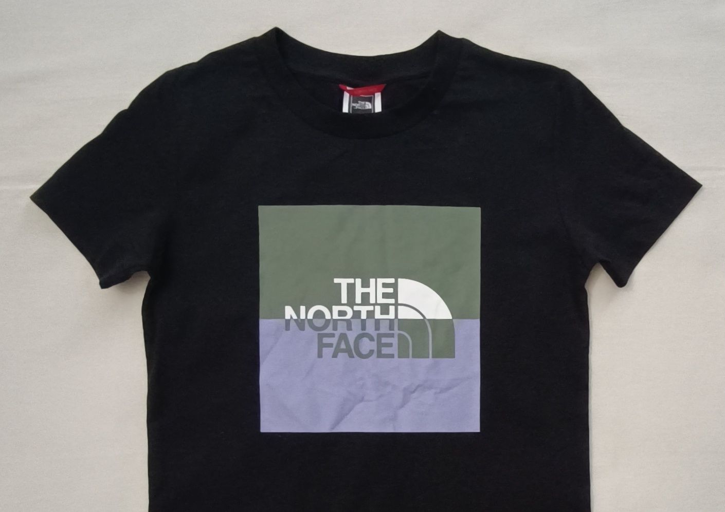 The North Face Tee оригинална тениска ръст 128-137см памучна фланелка
