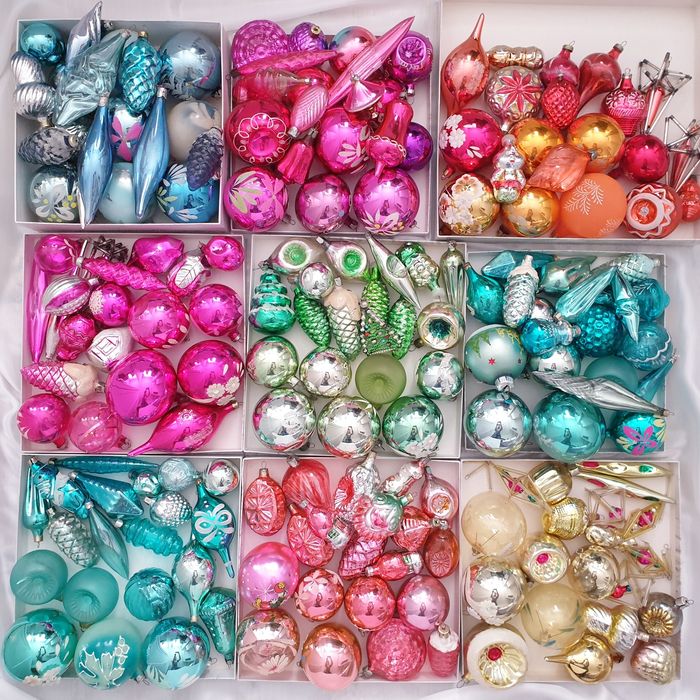 Елочные игрушки СССР