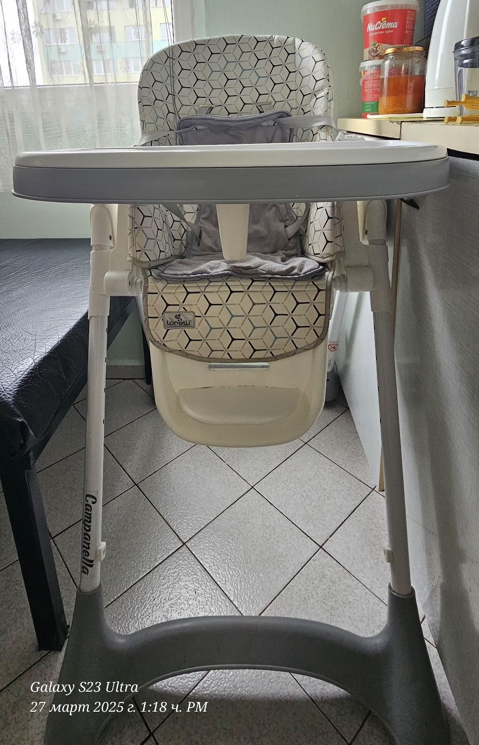 Детско столче за хранене Lorelli Campanella 6-36м, до 15кг