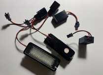 Lampa led auto placute inmatriculare dedicate VW Golf, Bora, Passat, C