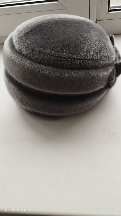 Меховая шапка -  берет