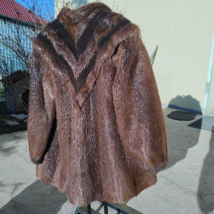 Haină de blană naturală