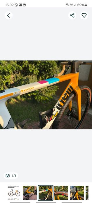 Gravel/cursiera/bicicleta carbon NOUÀ 2025 CINELLI 2x12 Grx di2