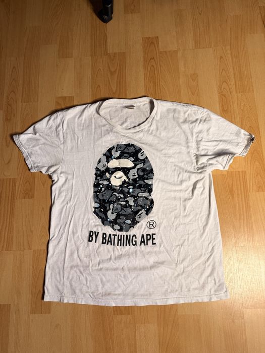 Bape Bathing Ape tee glow in the dark