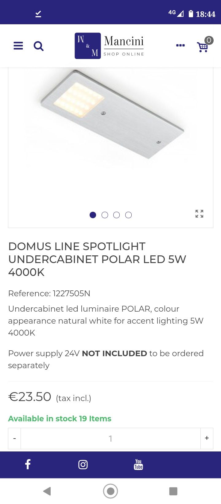 Domus Line 5W led