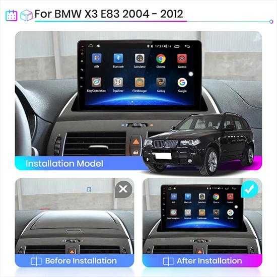 Navigatie Dedicata BMW X3 E83,e90,e46 Seria 1, E39 1,2,4,6 8 Gb Ram