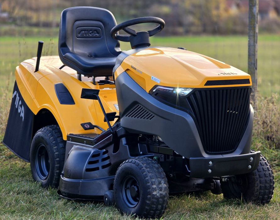 Tractoras gazon iarba Profesional Stiga 18 cp honda model 2023 ca nou!