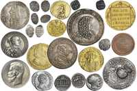 Царские, советские и российские монеты.