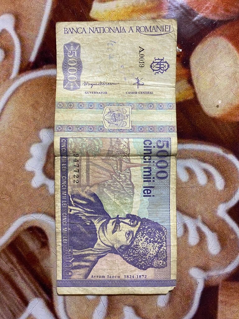 Bancnote de 5000 de lei din 1993 mai și 1992 martie