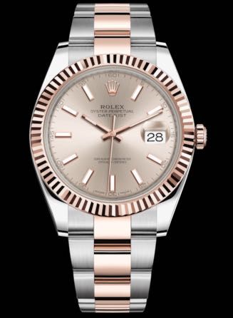 Rolex Datejust 41mm Steel and Everose Gold 126331