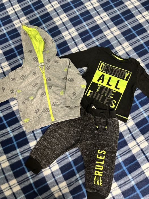 Вещи детские на мальчика 6-12 мес