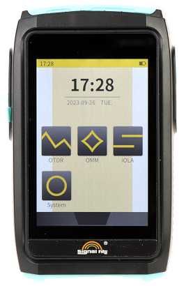 Reflectometru optic profesional OTDR portabil, touchscreen, 80 km