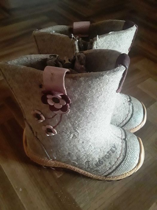 Валенки детские на возраст 1-2 годика