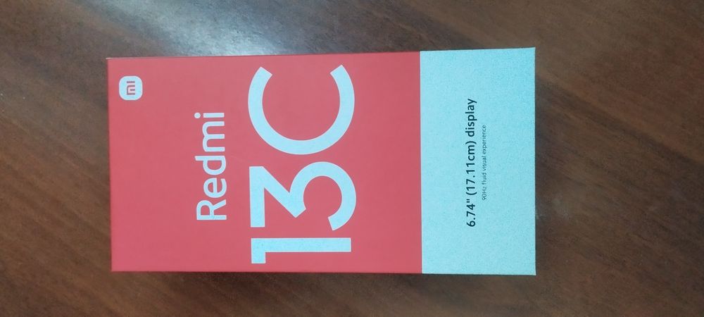 Redmi 13C          karobka dakument bor