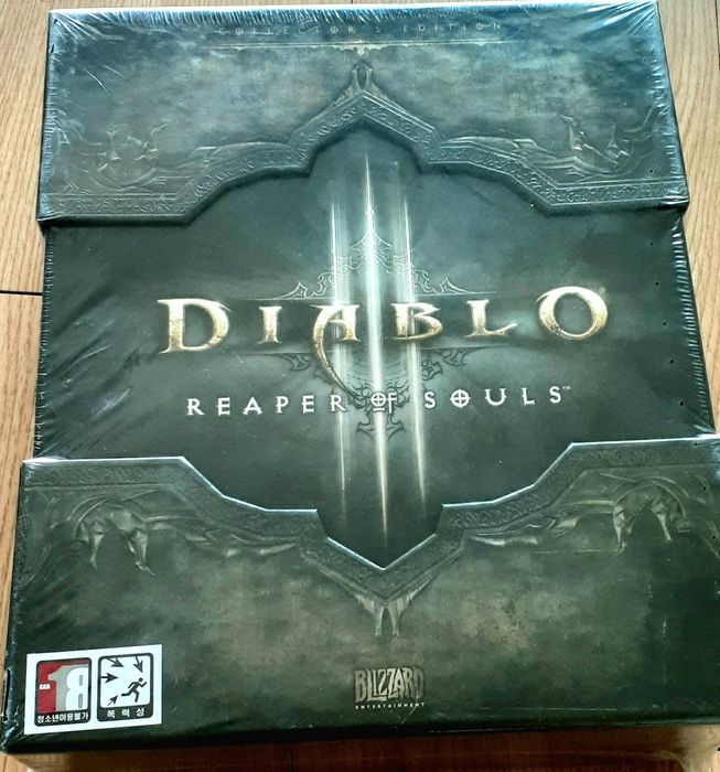 Коллекционное лимитированное издание Diablo 3 reaper of souls