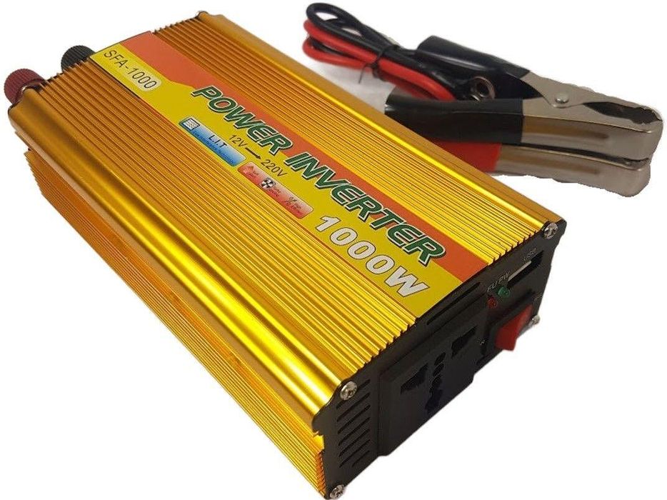 Инвертор от 12 на 24 волта - 1000w