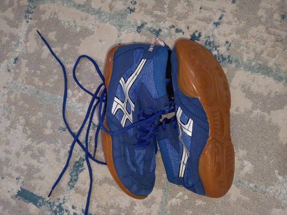 Борцовки Asics синие, размер 36, Тараз
