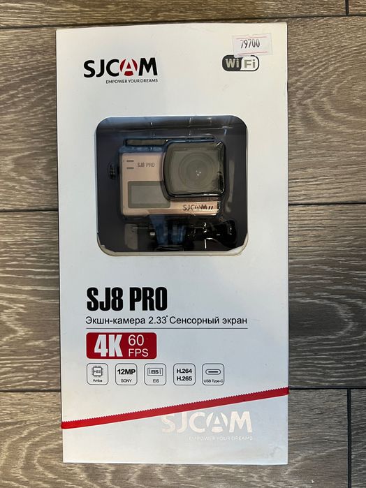 Экшн камера SJ8 PRO 4K