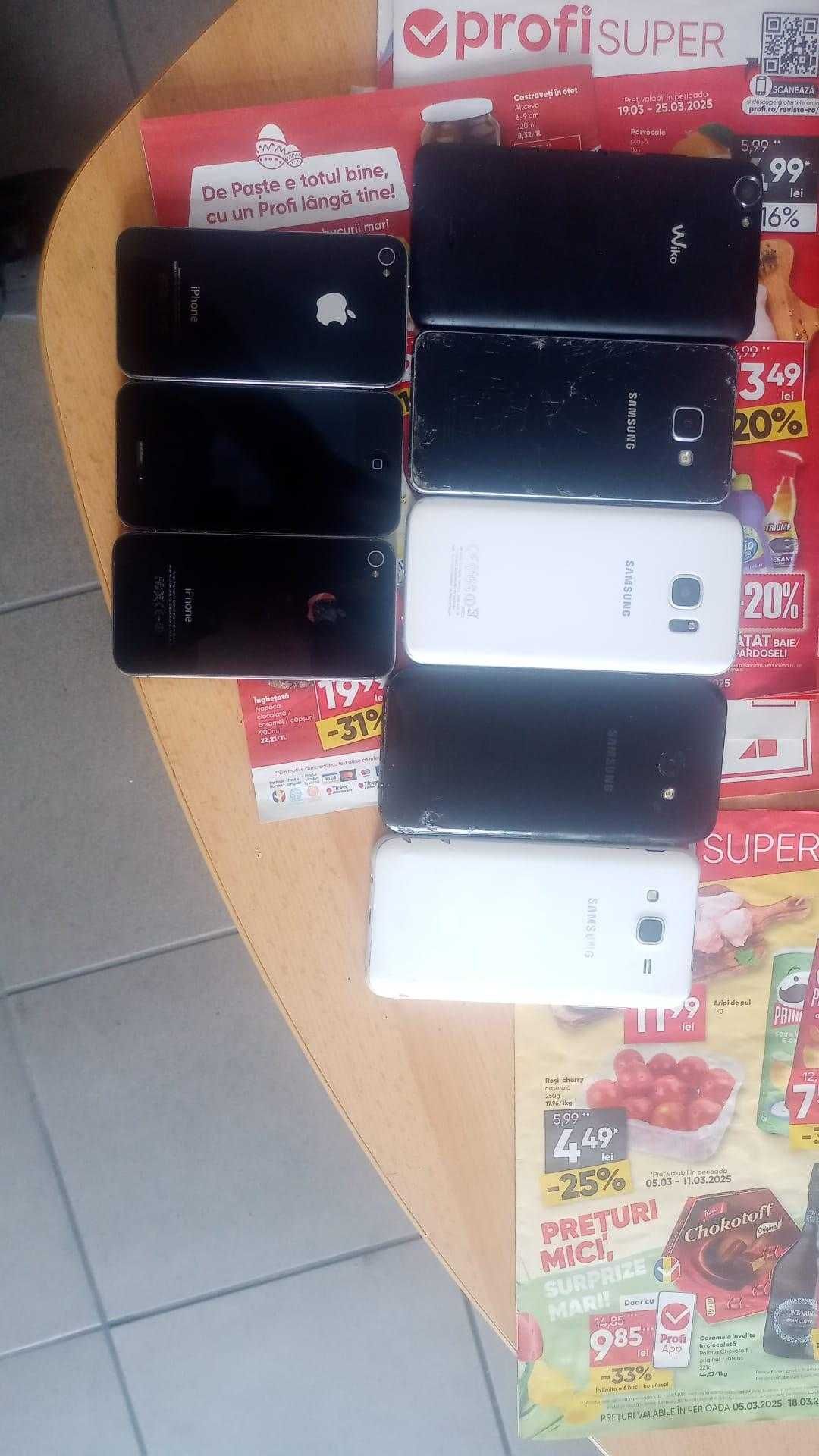 vand lot 8 telefoane pentru piese