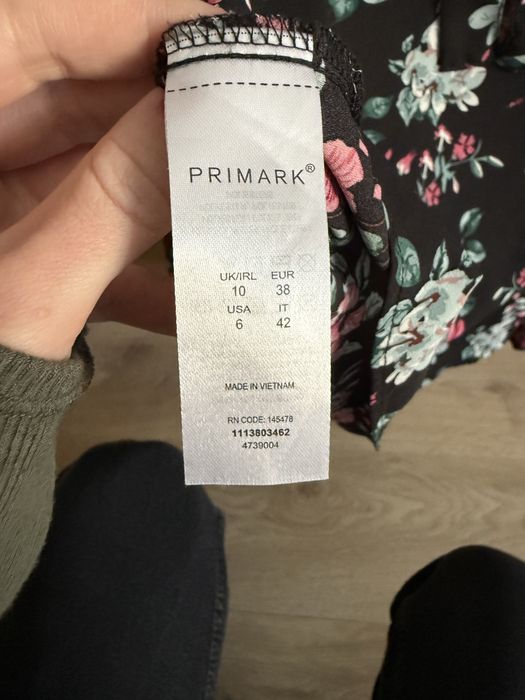 Camasa eleganta cu flori Primark