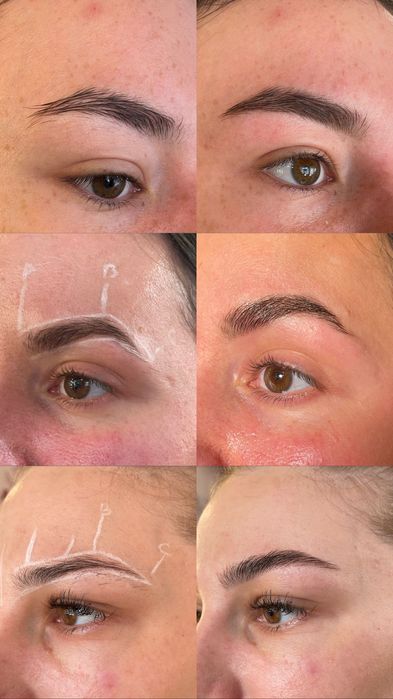 Pensat și stilizare sprâncene