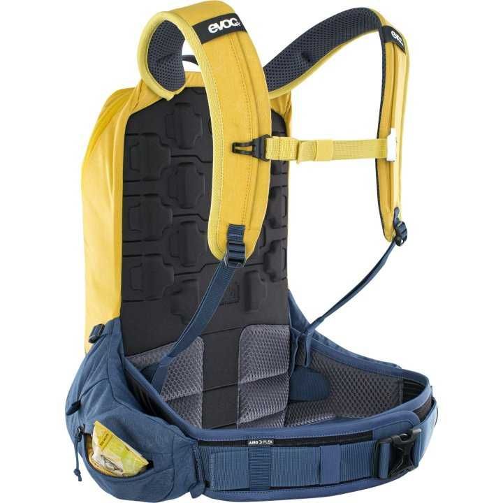Раница EVOC Protective Trail Pro 16 S/M Жълто/Зелено