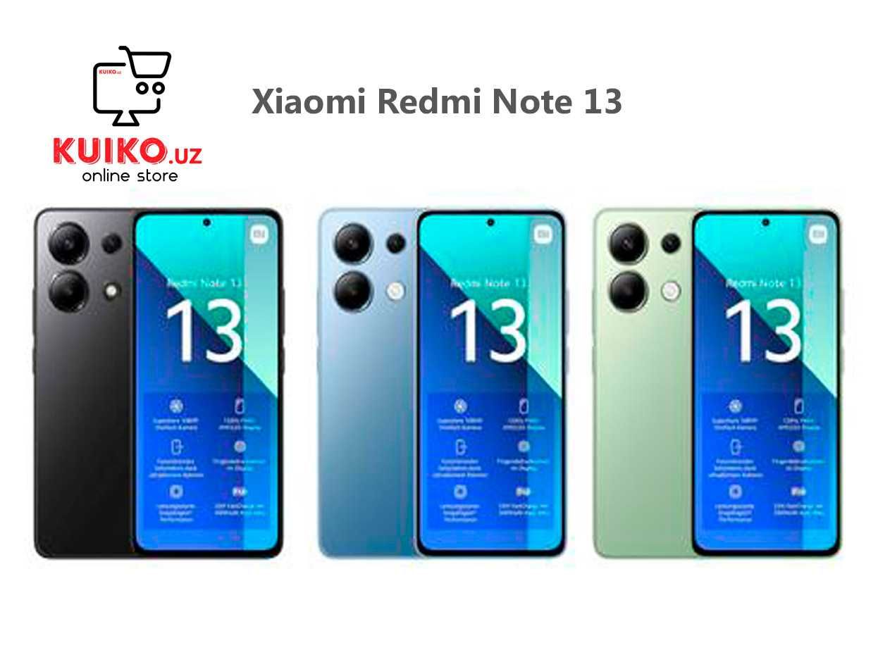 НОВЫЙ! Xiaomi Redmi Note 13 6/128 GB + Бесплатная Доставка