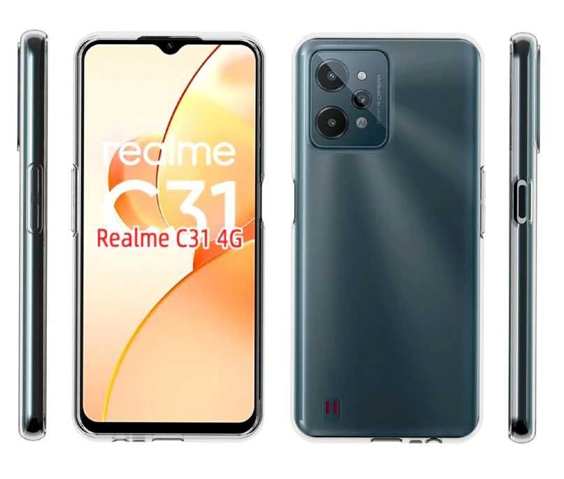 Realme C30 C31 C11 C21 C21Y C25Y 7i 8i- Силиконов Прозрачен Кейс Гръб