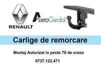 Carlig remorcare Renault Kangoo - Omologat RAR si EU - 5 ani Garantie
