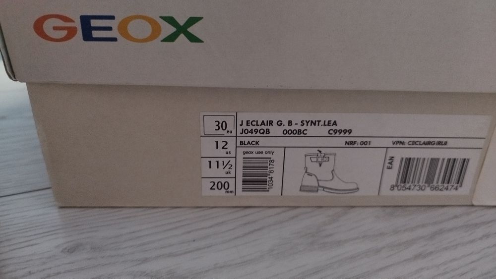 Geox боти 30 номер