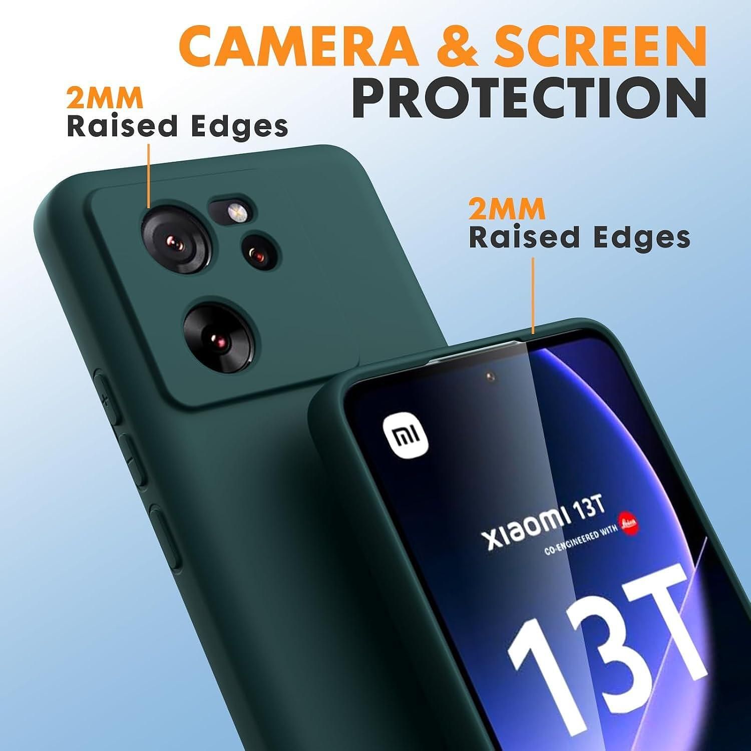 Матов Силиконов Кейс за Xiaomi 13 | 13T Pro със защита на камерата