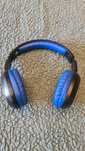 Casti wireless GRIXX Optimum - Overband Bluetooth - albastre